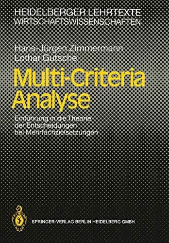 Multi-Criteria Analyse