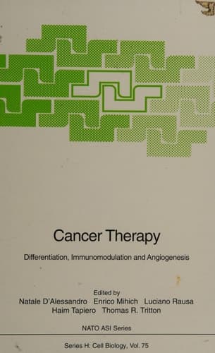 Cancer Therapy Differentiation, Immunomodulation and Angiogenesis