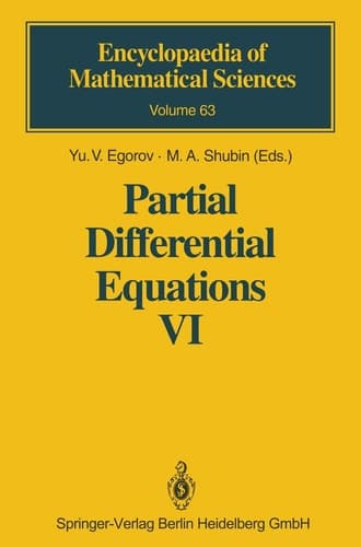 Partial Differential Equations VI Elliptic and Parabolic Operators