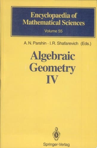 Algebraic Geometry IV Linear Algebraic Groups Invariant Theory