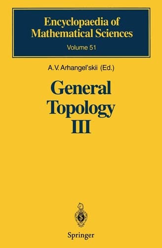General Topology III Paracompactness, Function Spaces, Descriptive Theory