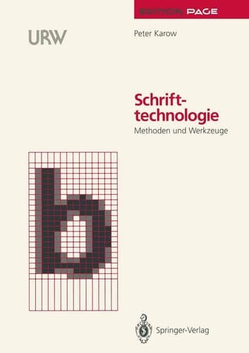 Schrifttechnologie Methoden und Werkzeuge