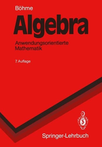 Algebra Anwendungsorientierte Mathematik