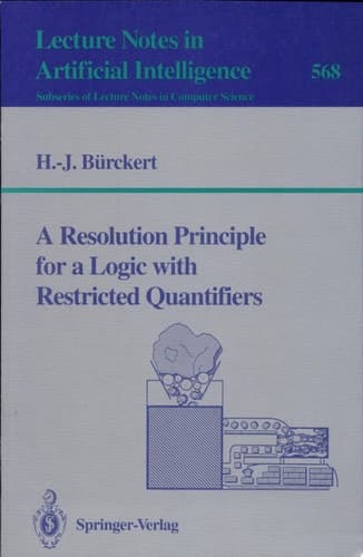 A Resolution Principle for a Logic with Restricted Quantifiers