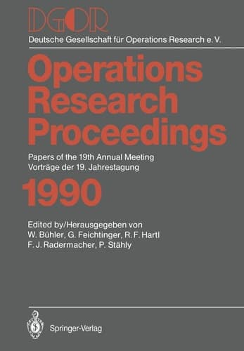 DGOR Papers of the 19th Annual Meeting / Vorträge der 19. Jahrestagung