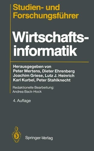 Studien— und Forschungsführer Wirtschaftsinformatik
