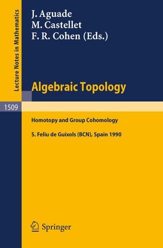 Algebraic Topology Homotopy and Group Cohomology