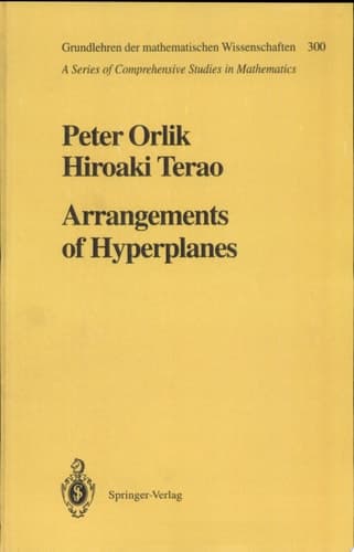 Arrangements of Hyperplanes