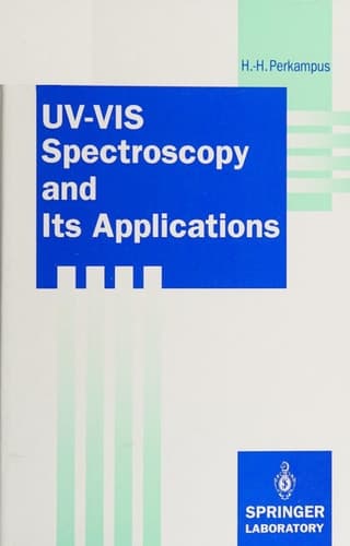 UV-VIS Spectroscopy and Its Applications (Springer Lab Manuals)