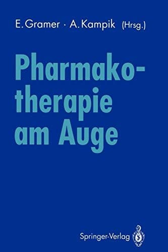 Pharmakotherapie am Auge Internationales Symposium der Universitätsaugenklinik Würzburg 10. November 1990