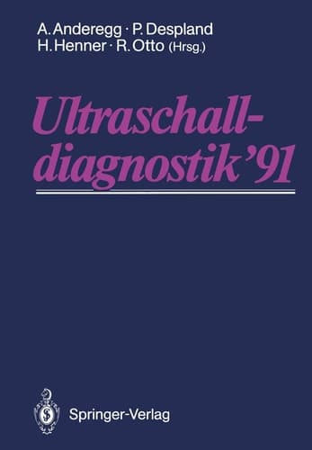 Ultraschalldiagnostik ’91 Drei-Länder-Treffen Lausanne