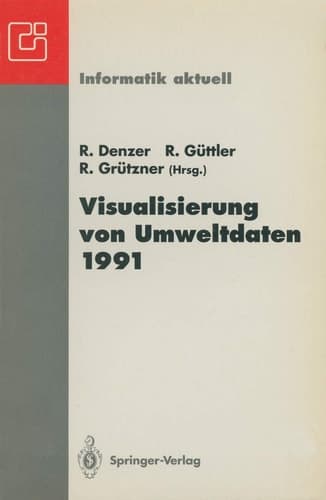 Visualisierung von Umweltdaten 1991 2. Workshop Schloß Dagstuhl, 26.–28. November 1991