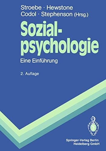 Sozialpsychologie eine Einführung