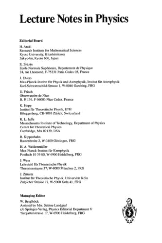 Gravitational Lenses: Proceedings of a Conference Held in Hamburg, Germany, 9-13 September 1991 (Lecture Notes in Physics)