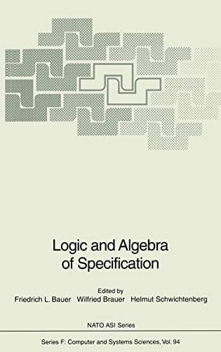 Logic and Algebra of Specification