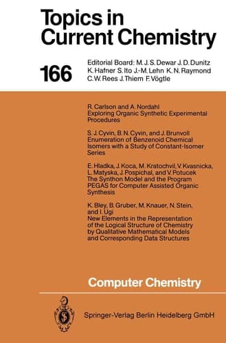 Computer Chemistry (Topics in Current Chemistry, 166)
