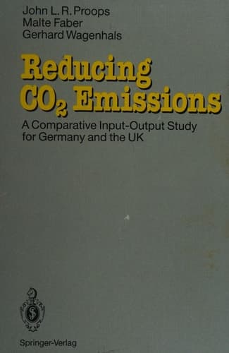 Reducing CO2 Emissions: A Comparative Input-Output-Study for Germany and the UK