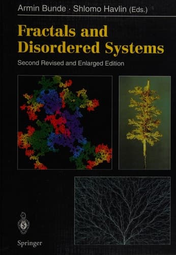 Fractals and Disordered Systems