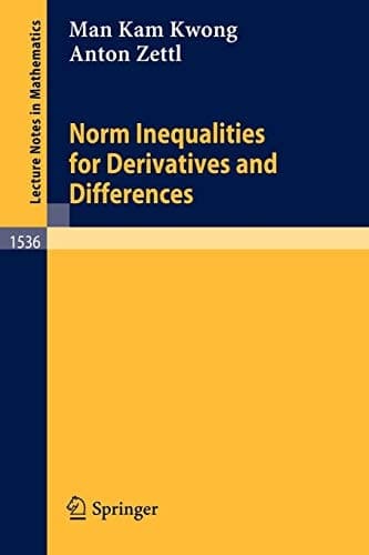 Norm Inequalities for Derivatives and Differences