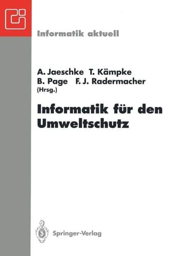 Informatik für den Umweltschutz 7. Symposium, Ulm, 31.3.–2.4.1993