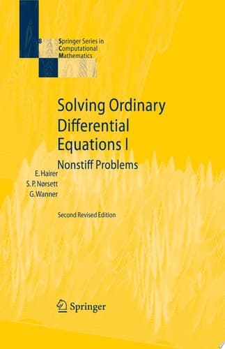 Solving Ordinary Differential Equations I Nonstiff Problems