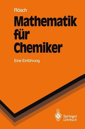 Mathematik Fur Chemiker