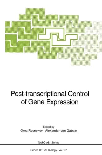 Post-transcriptional Control of Gene Expression (Nato ASI Subseries H:)