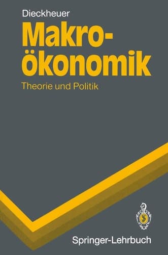 Makroökonomik Theorie und Politik