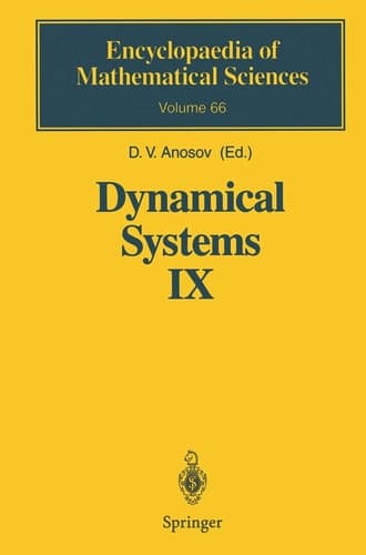Dynamical Systems IX Dynamical Systems with Hyperbolic Behaviour