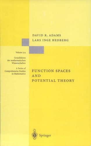 Function Spaces and Potential Theory