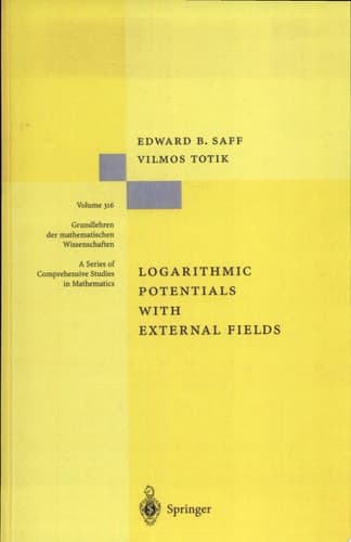 Logarithmic Potentials with External Fields
