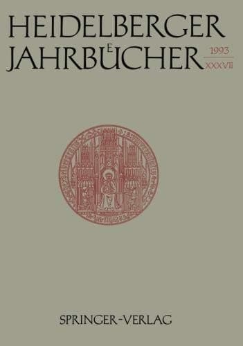 Heidelberger Jahrbücher