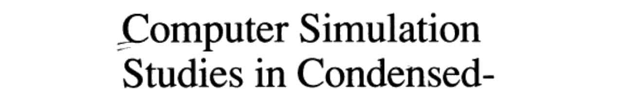 Computer Simulation Studies in Condensed-Matter Physics VI Proceedings of the Sixth Workshop, Athens, GA, USA, February 22–26, 1993