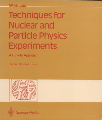 Techniques for Nuclear and Particle Physics Experiments A How-To Approach