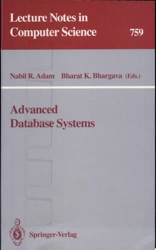 Advanced Database Systems
