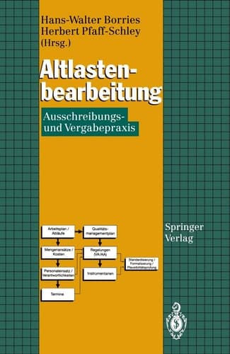 Altlastenbearbeitung Ausschreibungs- und Vergabepraxis