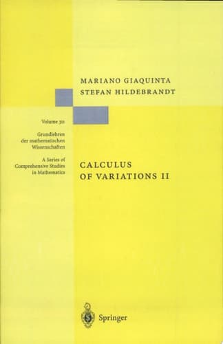 Calculus of Variations II