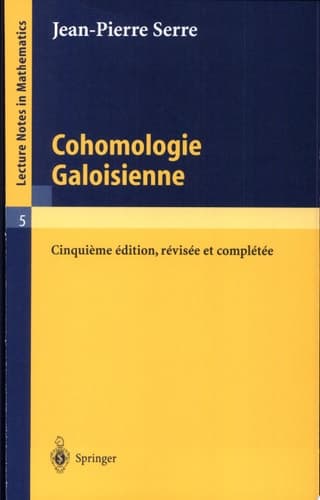 Cohomologie Galoisienne