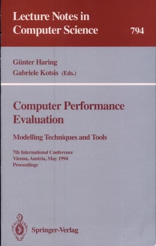 Computer Performance Evaluation Modelling Techniques and Tools. 7th International Conference, Vienna, Austria, May 3 - 6, 1994. Proceedings