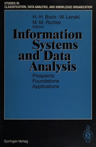 Information Systems and Data Analysis Prospects — Foundations — Applications