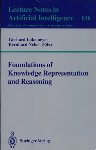 Foundations of Knowledge Representation and Reasoning