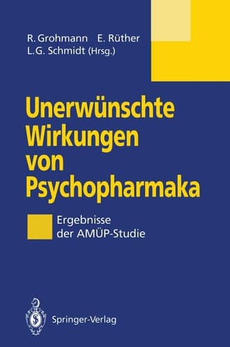 Unerwünschte Wirkungen von Psychopharmaka Ergebnisse der AMÜP-Studie