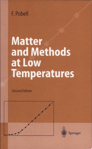 Matter and Methods at Low Temperatures