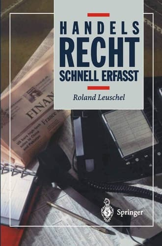 Handelsrecht schnell erfasst