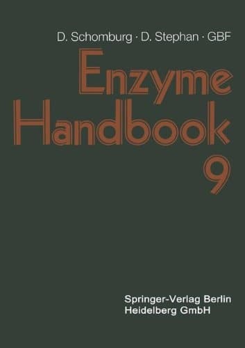 Enzyme Handbook 9 Class 1.1: Oxidoreductases