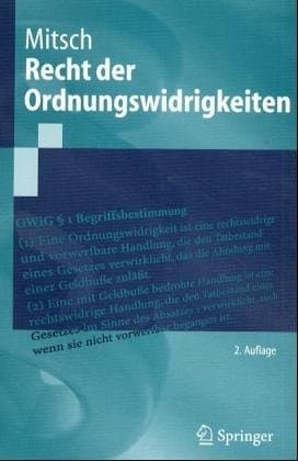Recht der Ordnungswidrigkeiten