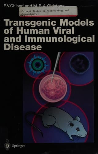 Transgenic Models of Human Viral and Immunological Disease