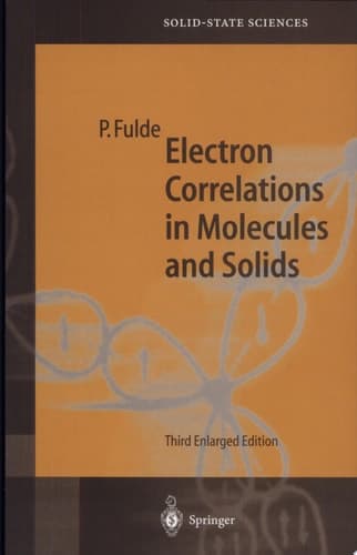 Electron Correlations in Molecules and Solids