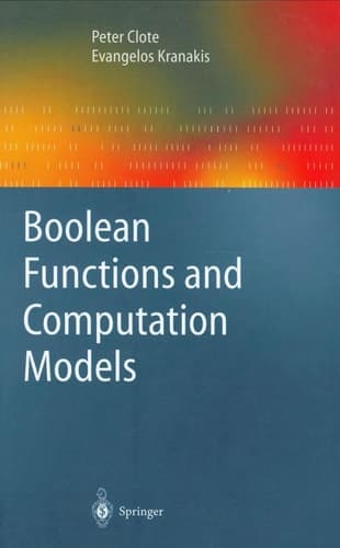 Boolean Functions and Computation Models