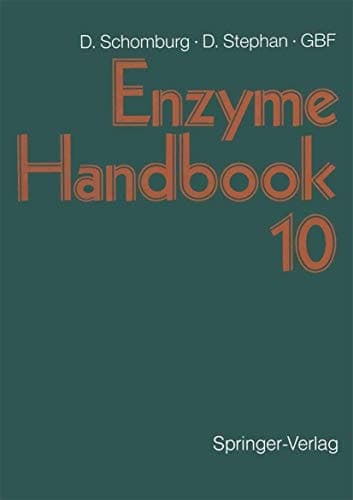 Enzyme Handbook 10 Class 1.1: Oxidoreductases